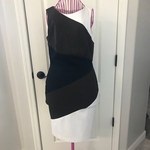 White House Black Market dress black chocolate